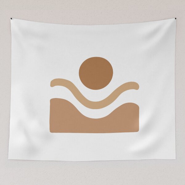 Item preview, Boho Desert – Sandstorm & Sun in Earthy Tones designed and sold by OhMyCotton.