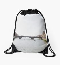 Arno River Drawstring Bag