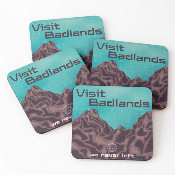 Item preview, Visit Badlands Halsey  designed and sold by Fin-Art-.