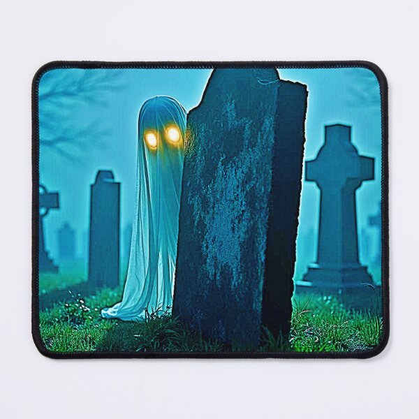 Item preview, Graveyard Ghost's Eerie Glimpse designed and sold by Health And Fitness Posts e-Store.