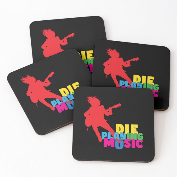Item preview, Die Playing Rock Music Guitarist vibe  designed and sold by Sarcastic designs.