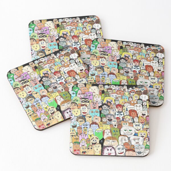 Item preview, Many Faces of Happiness designed and sold by BostonSteveG.