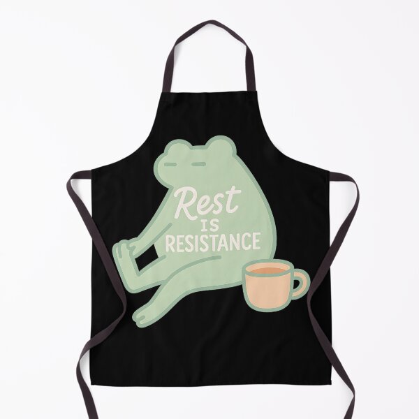 Item preview, Rest Is Resistance Mindfulness Affirmation designed and sold by LuminOrb.