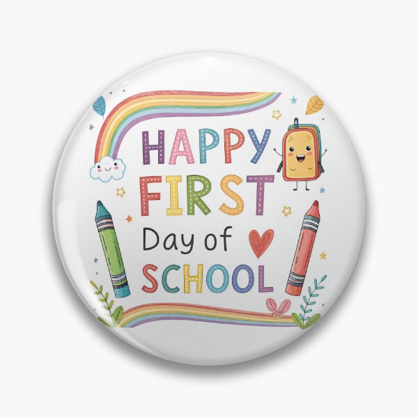 Item preview, happy first day of school designed and sold by GogoGrove.