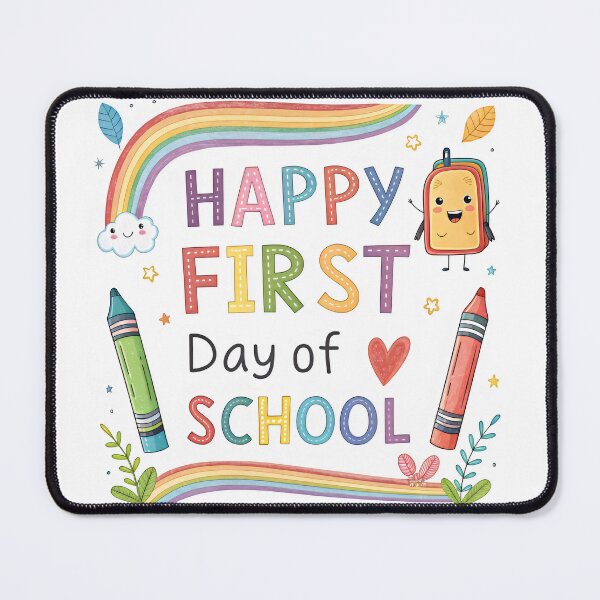 Item preview, happy first day of school designed and sold by GogoGrove.