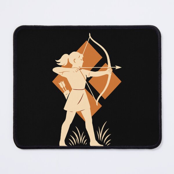 Item preview, Girl Archer Archery Bow Target Archery Design designed and sold by LuminOrb.