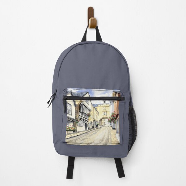 Item preview, Fore street Totnes2（watercolour + AI） designed and sold by artsmeow.