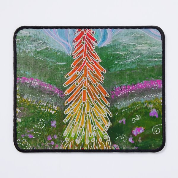 Item preview, Red Hot Poker designed and sold by CathyWilliamsArt.