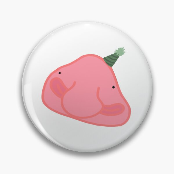 Item preview, Blobfish party hat designed and sold by Dottydraws.