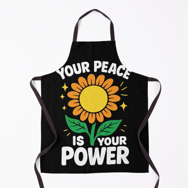Item preview, Your Peace Is Your Power Mindfulness Affirmation designed and sold by LuminOrb.