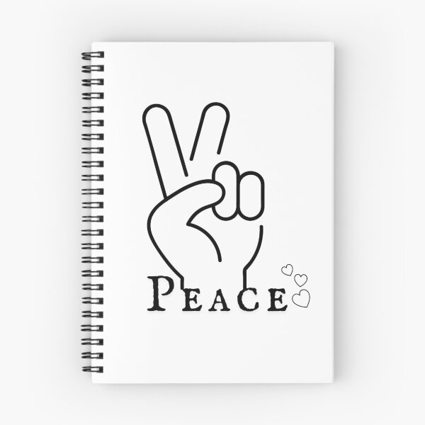 Item preview, Peace Sign Hearts - Love and Harmony designed and sold by CholarCrafts.