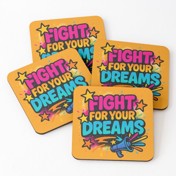 Item preview, Fight for Your Dreams – Graffiti Bubble Letter Streetwear Design designed and sold by RedHow.