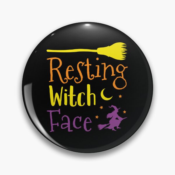 Item preview, Resting Witch Face- Halloween Witch designed and sold by EstelleStar.