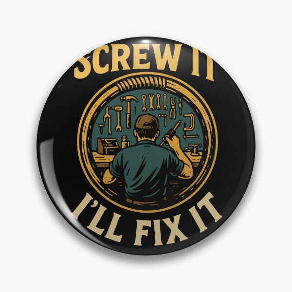 Item preview, Screw It I'll Fix It Garage Mechanic Funny designed and sold by LuminOrb.