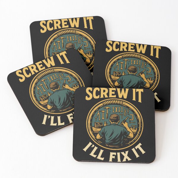 Item preview, Screw It I'll Fix It Garage Mechanic Funny designed and sold by LuminOrb.