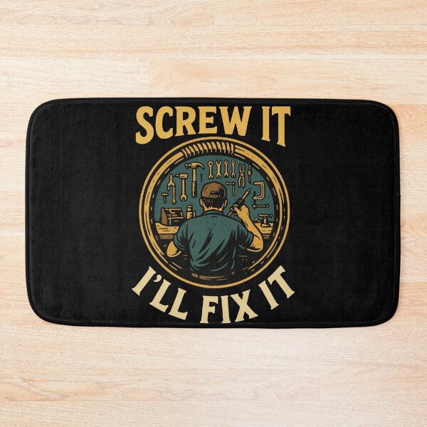 Item preview, Screw It I'll Fix It Garage Mechanic Funny designed and sold by LuminOrb.