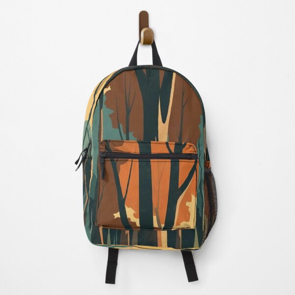 Item preview, Abstract Forest With Autumn Colors designed and sold by Rue Market.