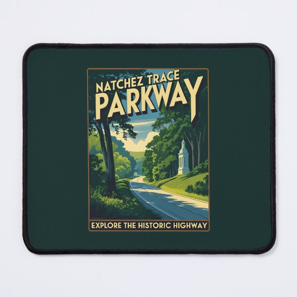 Item preview, Vintage Natchez Trace Parkway Design designed and sold by GoodOldVintage.