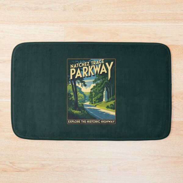 Item preview, Vintage Natchez Trace Parkway Design designed and sold by GoodOldVintage.