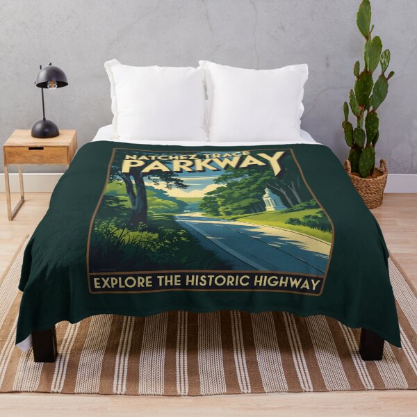 Item preview, Vintage Natchez Trace Parkway Design designed and sold by GoodOldVintage.