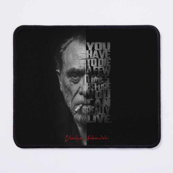 Item preview, Copy of Black and white Charles Bukowski quote poster designed and sold by Enea Kelo.