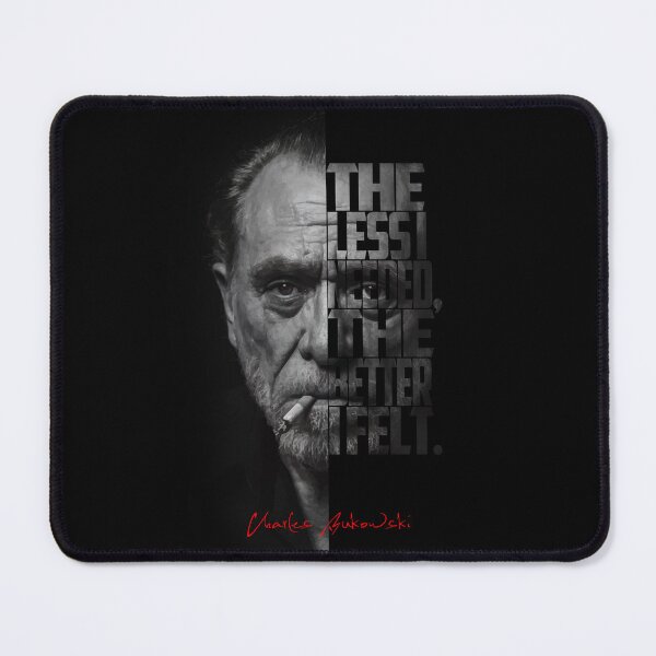 Item preview, Black and white Charles Bukowski quote poster designed and sold by Enea Kelo.
