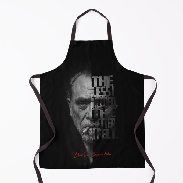 Item preview, Black and white Charles Bukowski quote poster designed and sold by Enea Kelo.