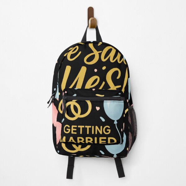 Item preview, Getting Married He Said Yes Funny Engagement Gift designed and sold by SynizesisShop.