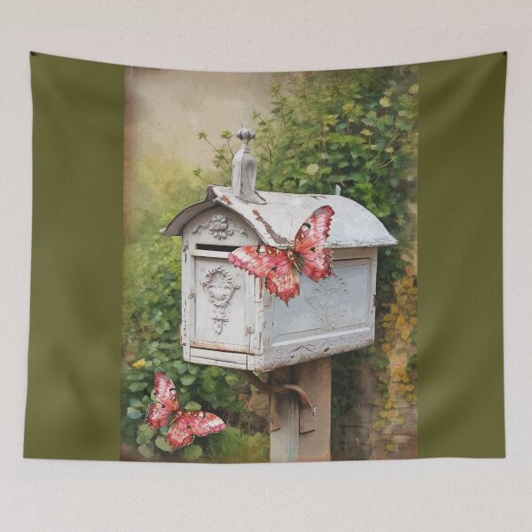 Item preview, BUTTERFLIES AND SNAIL MAIL designed and sold by Tammera.