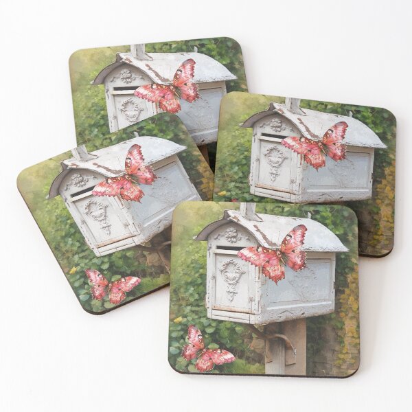 Item preview, BUTTERFLIES AND SNAIL MAIL designed and sold by Tammera.