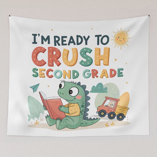 Item preview, I'm ready to crush second grade designed and sold by GogoGrove.