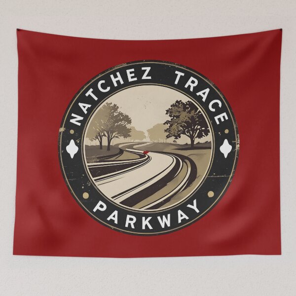 Item preview, Natchez Trace Parkway designed and sold by GoodOldVintage.