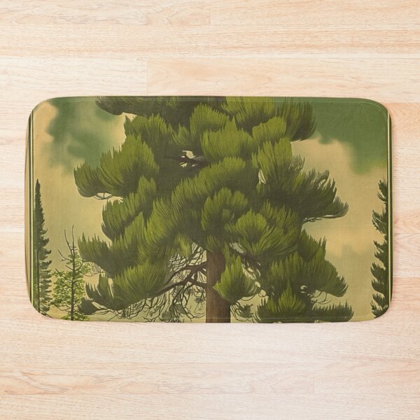 Item preview, Lake Tahoe Vintage Travel Poster – Retro Wilderness Pine Tree Art designed and sold by Artlizzard.