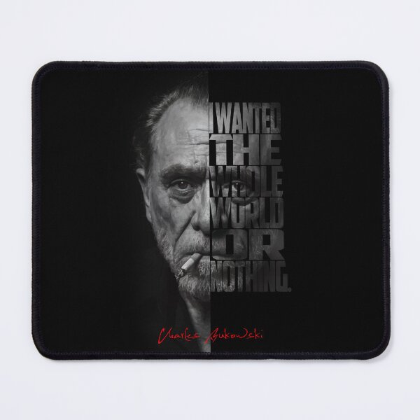 Item preview, Black and white Charles Bukowski quote poster designed and sold by Enea Kelo.