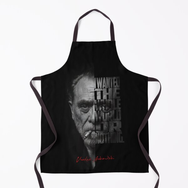 Item preview, Black and white Charles Bukowski quote poster designed and sold by Enea Kelo.