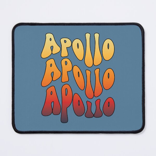 Item preview, Apollo Phoebus Wavy Retro Text designed and sold by YT-Greek2Me.
