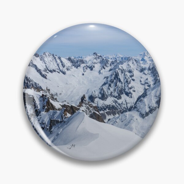 Item preview, Ski mountaineers and paragliders at Aiguille du Midi designed and sold by Two-Tickets-To.