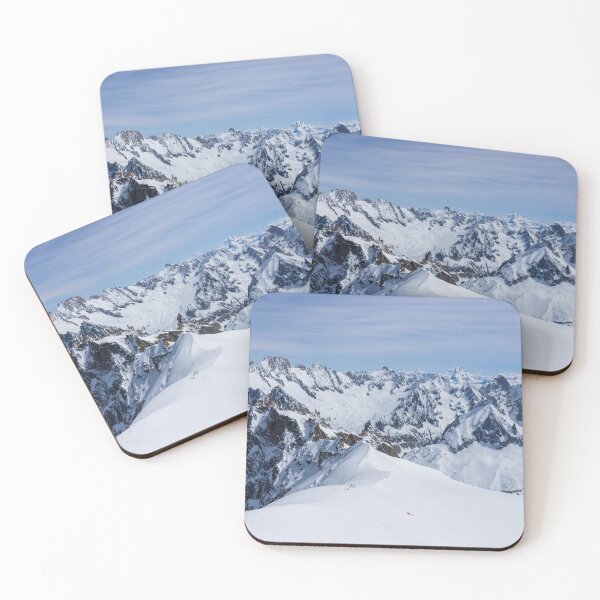 Item preview, Ski mountaineers and paragliders at Aiguille du Midi designed and sold by Two-Tickets-To.