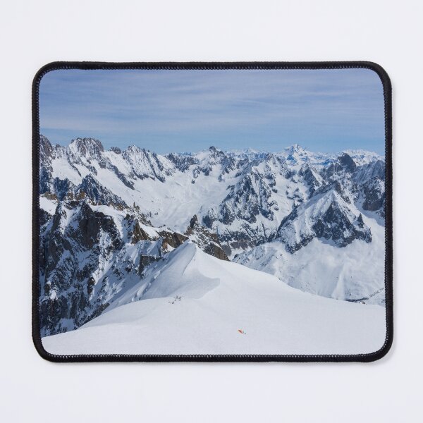 Item preview, Ski mountaineers and paragliders at Aiguille du Midi designed and sold by Two-Tickets-To.