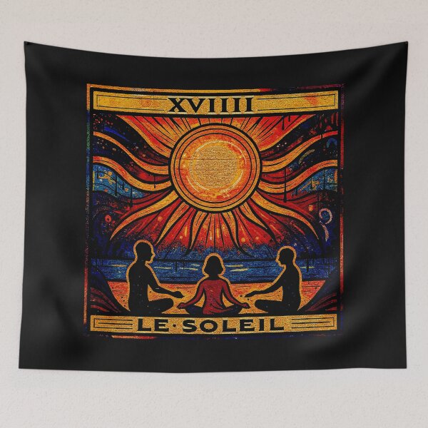 Item preview,  The Tarot Deck Le Soleil The Sun, O sol XVIIII #6 Variation designed and sold by Helios Be. Lavsh.