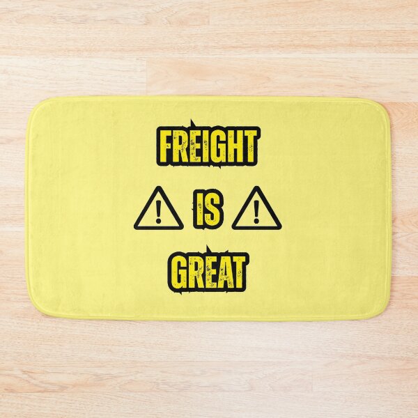 Item preview, Freight (yellow) designed and sold by DiscoBallDesigns.