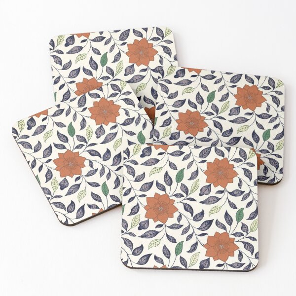 Item preview, Painted Floral Pattern, 19th Century  designed and sold by HawthorneFlame.