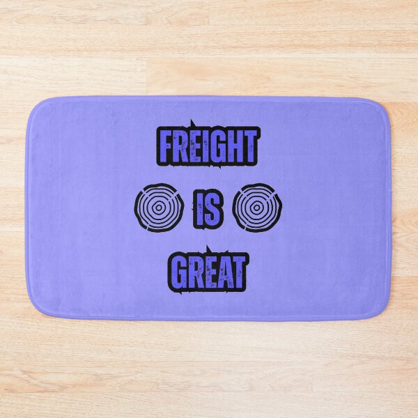 Item preview, Freight (blue) designed and sold by DiscoBallDesigns.