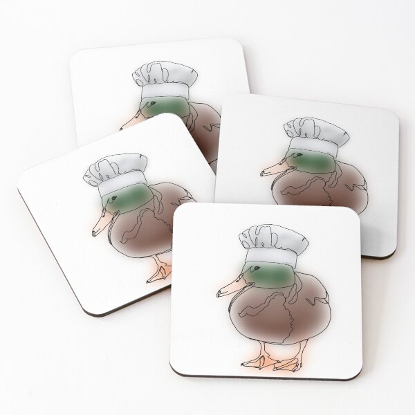Item preview, Mallard Duck Wearing Chef Hat – animalzinhats designed and sold by Ashley’sAnimalz.
