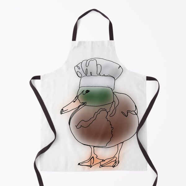Item preview, Mallard Duck Wearing Chef Hat – animalzinhats designed and sold by Ashley’sAnimalz.