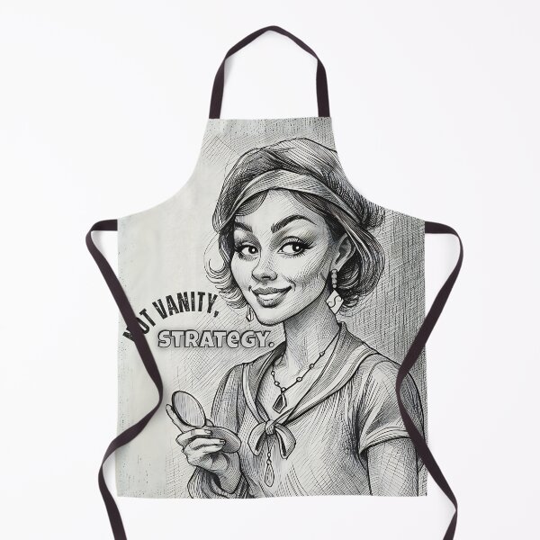 Item preview, Not Vanity, Strategy Confident Woman Drawing designed and sold by gleefulme.