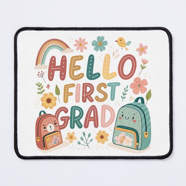 Item preview, hello first grade designed and sold by GogoGrove.