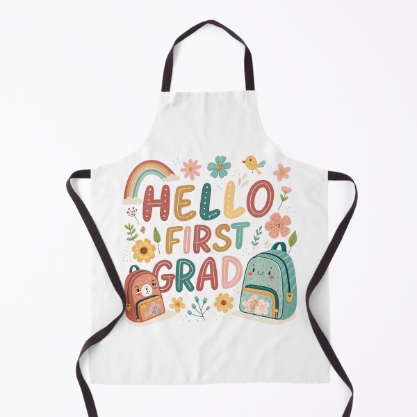 Item preview, hello first grade designed and sold by GogoGrove.