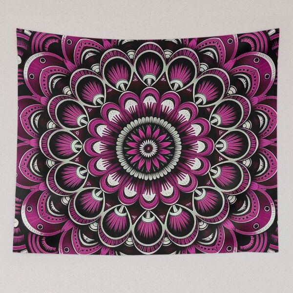 Item preview, Intricate Pink Mandala Art designed and sold by Exodoi.