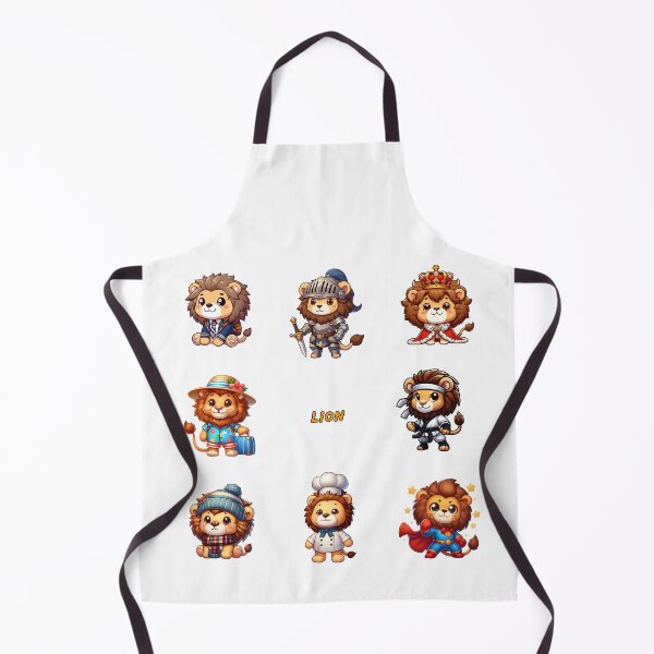 Item preview, 8 in 1 Lion Outfit - Sticker Pack designed and sold by RogueStar743.